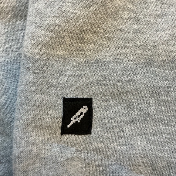 Bitbird Create Forever Rainbow Logo Hoodie in Heather Gray Size L SOLD OUT - Picture 5 of 9